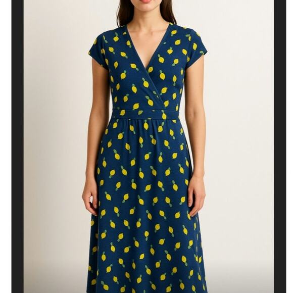 Boden Lola Lemon Dress Size 6 - Picture 1 of 9